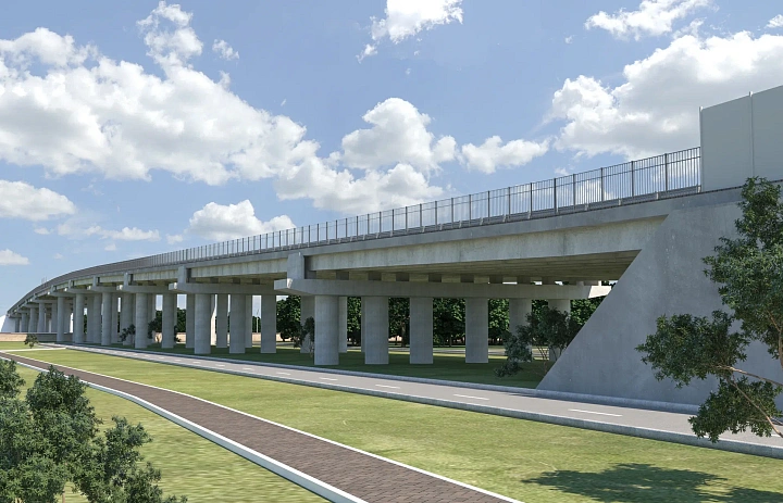 Строительство путепровода у Турмасовского переезда в Мичуринске начнется в апреле 2026 года